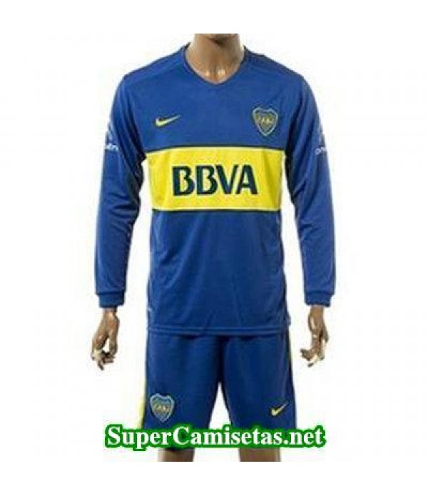 Primera Equipacion Camiseta Boca Juniors Manga Larga 2016/17