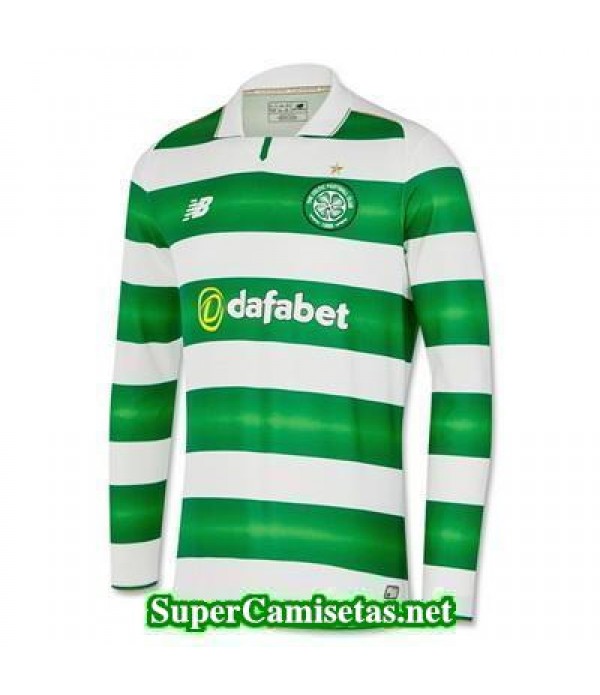 Primera Equipacion Camiseta Celtic Manga Larga 2016/17
