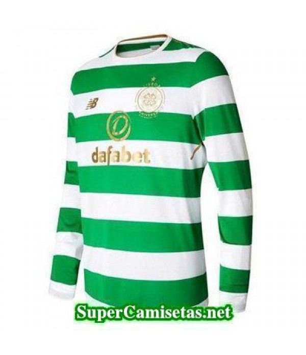 Primera Equipacion Camiseta Celtic Manga Larga 201...
