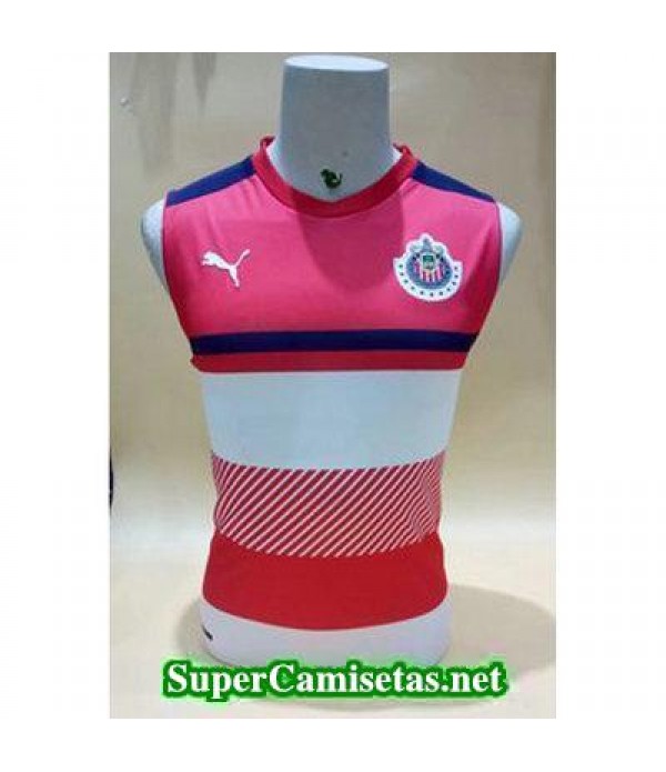 camiseta chaleco Chivas de Guadalajara Rojo 2017 2018