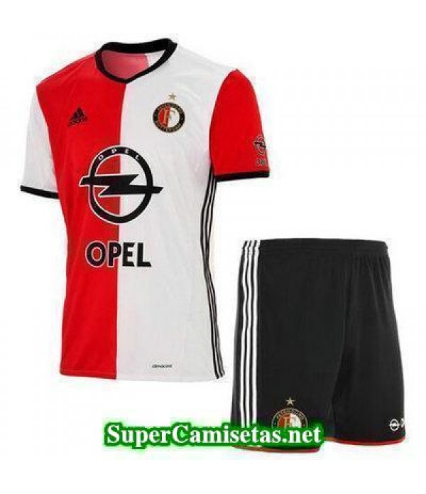Primera Equipacion Camiseta Feyenoord Ninos 2016/17