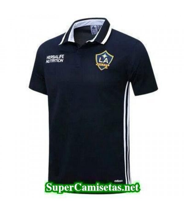 Camiseta polo LA Galaxy azul marino 2016 2017