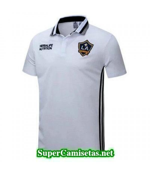 Camiseta polo LA Galaxy blanco 2016 2017