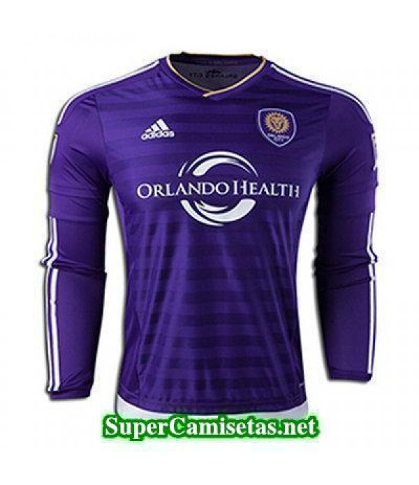 Primera Equipacion Camiseta Orlando City Manga Larga 2016/17