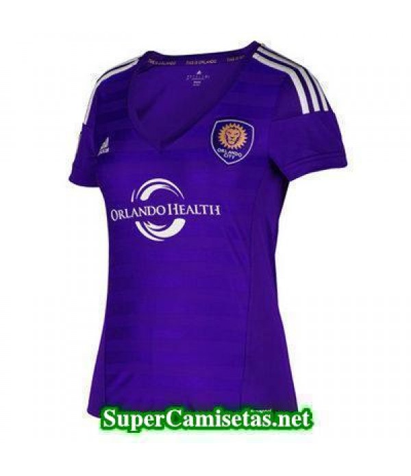 Primera Equipacion Camiseta Orlando City Mujer 2016/17