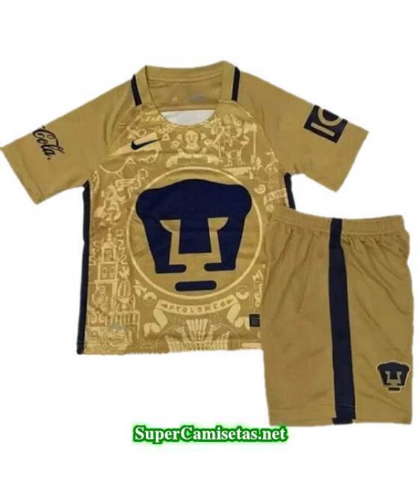 Primera Equipacion Camiseta Pumas Ninos 2016/17