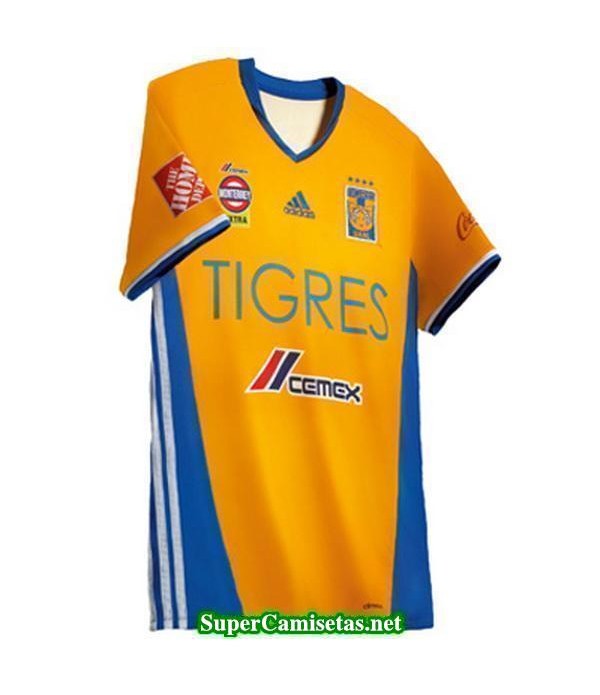 Tailandia Primera Equipacion Camiseta Tigres UANL 2016/17