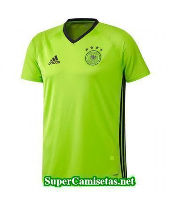 camiseta entrenamiento Alemania Verde 2016 2017