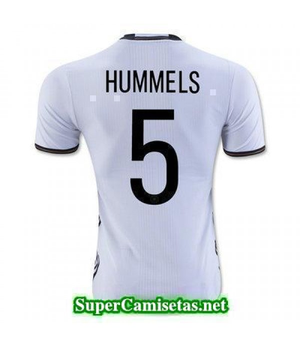 Primera Equipacion Camiseta Alemania HUMMELS Eurocopa 2016