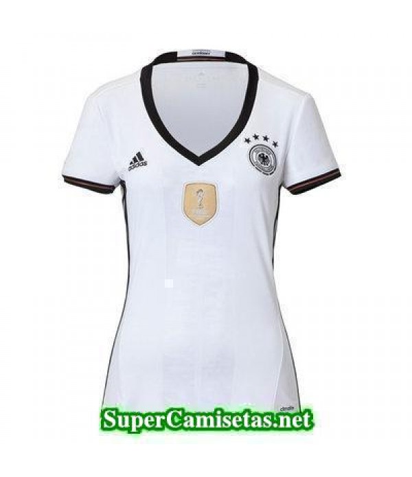 Primera Equipacion Camiseta Alemania Mujer Eurocopa 2016
