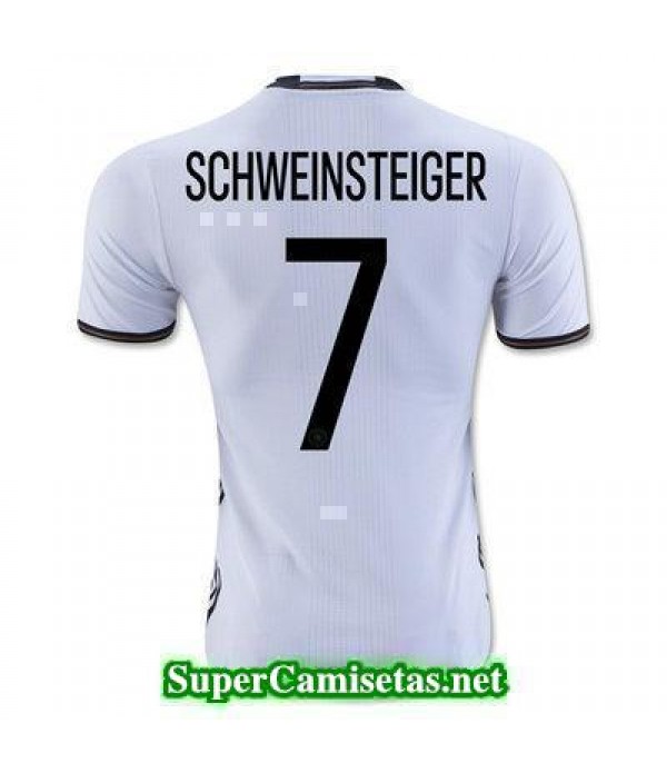 Primera Equipacion Camiseta Alemania SCHWEINSTEIGER Eurocopa 2016