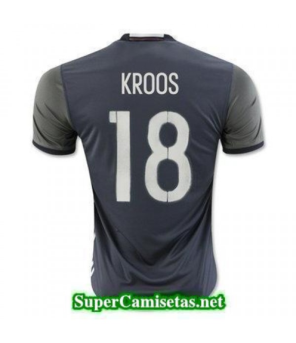 Segunda Equipacion Camiseta Alemania KROOS Eurocopa 2016