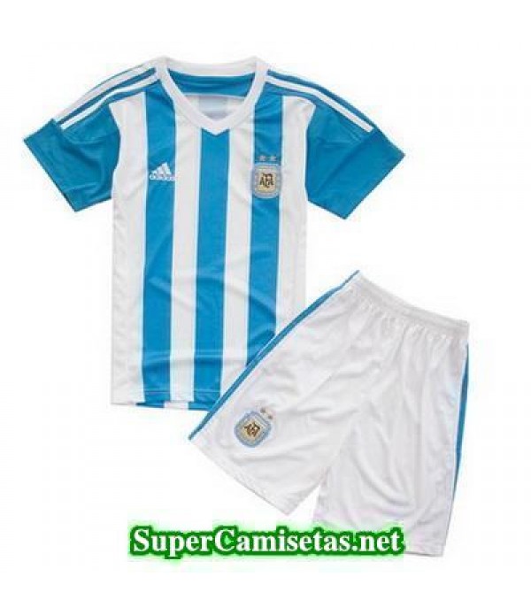 Primera Equipacion Camiseta Argentina Ninos 2015/16