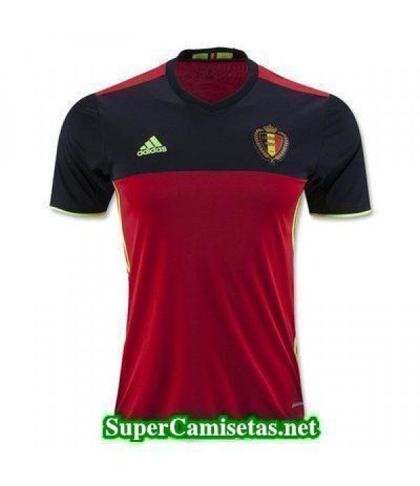 Primera Equipacion Camiseta Belgica Eurocopa 2016