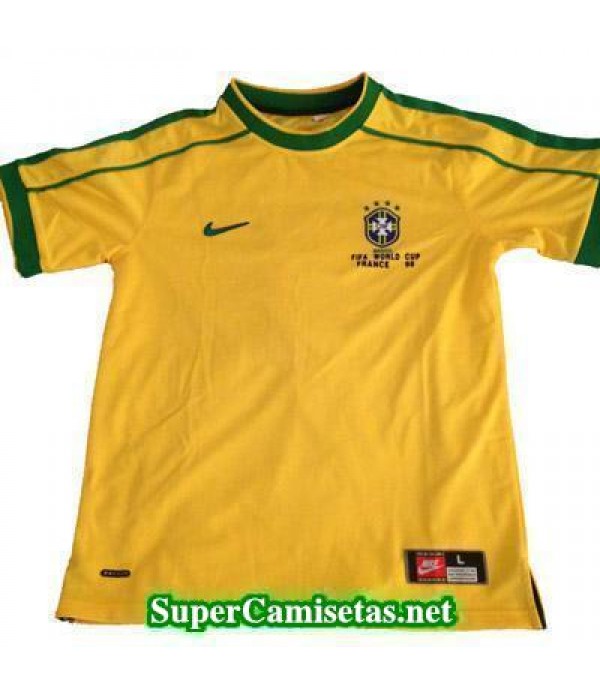 Tailandia Primera Equipacion Camiseta Brasil clasicas 1998