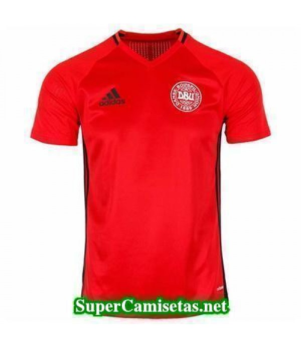 camiseta entrenamiento Dinamarca Rojo 2016 2017