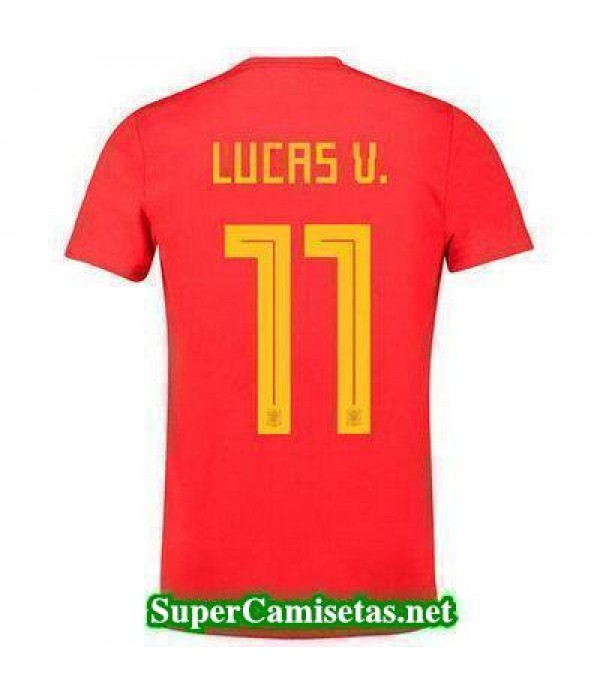 Primera Equipacion Camiseta Espana Lucas V. Mundia...