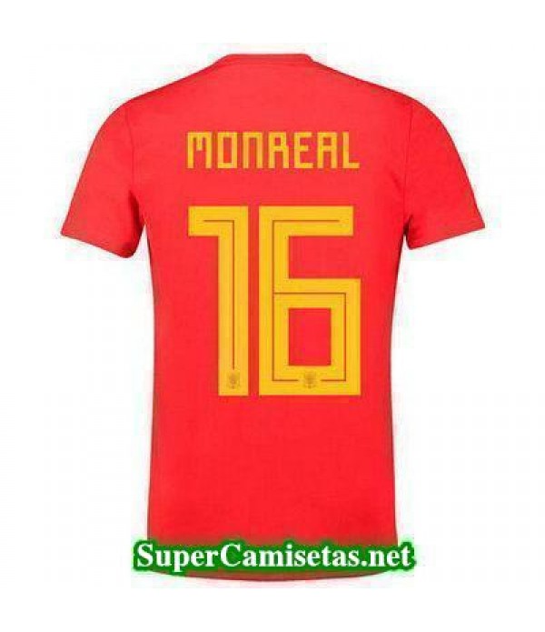 Primera Equipacion Camiseta Espana Monreal Mundial 2018