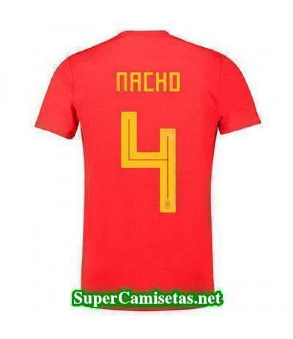Primera Equipacion Camiseta Espana Nacho Mundial 2018