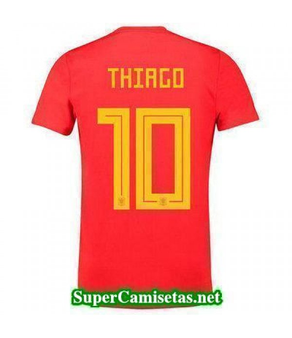 Primera Equipacion Camiseta Espana Thiago Mundial 2018