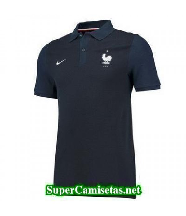 Camiseta polo Francia Azul oscuro 2016 2017