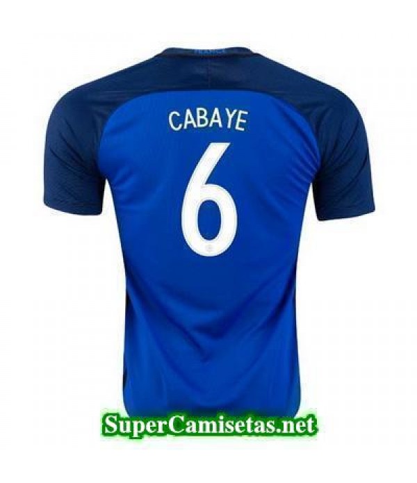 Primera Equipacion Camiseta Francia CABAYE Eurocopa 2016