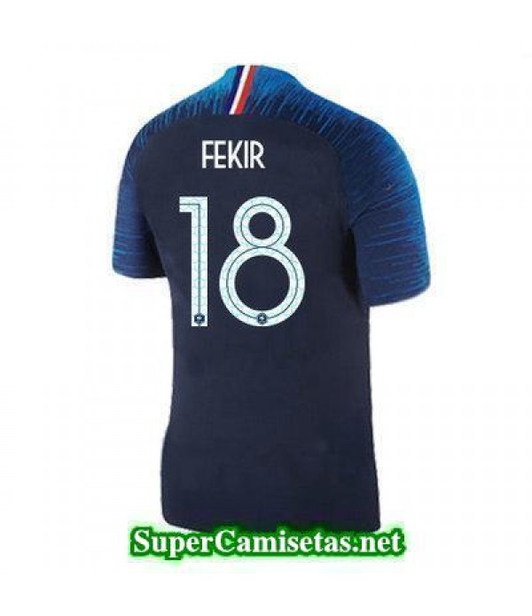 Primera Equipacion Camiseta Francia Fekir Copa Mundial 2018