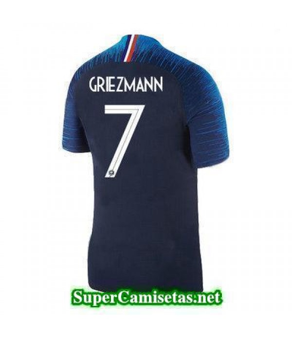 Primera Equipacion Camiseta Francia Griezmann Copa Mundial 2018