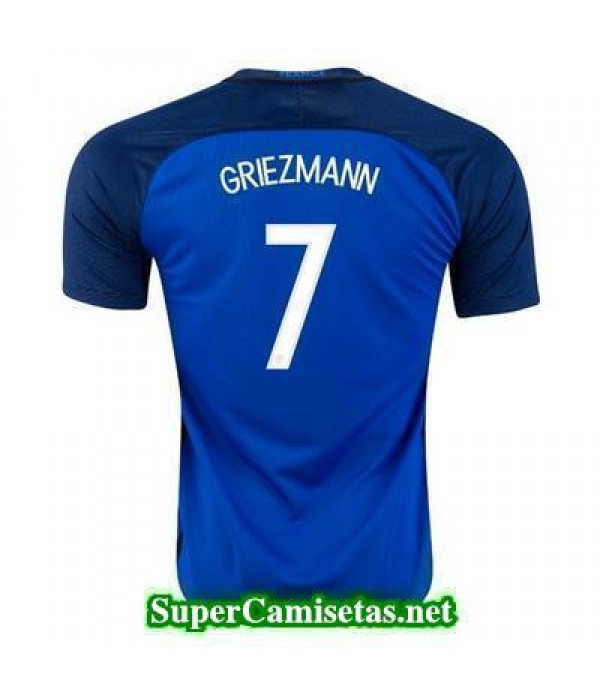 Primera Equipacion Camiseta Francia GRIEZMANN Eurocopa 2016