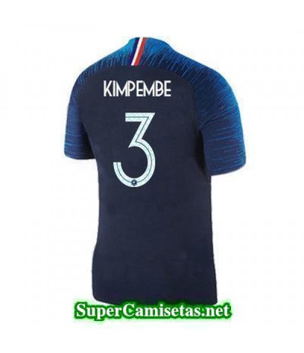 Primera Equipacion Camiseta Francia Kimpembe Copa Mundial 2018