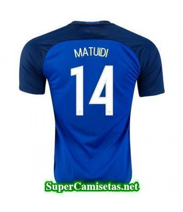 Primera Equipacion Camiseta Francia MATUIDI Eurocopa 2016