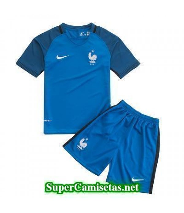 Primera Equipacion Camiseta Francia Ninos Eurocopa 2016