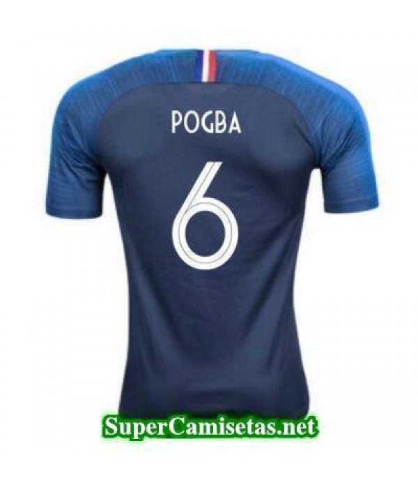 Primera Equipacion Camiseta Francia Pogba Copa Mundial 2018