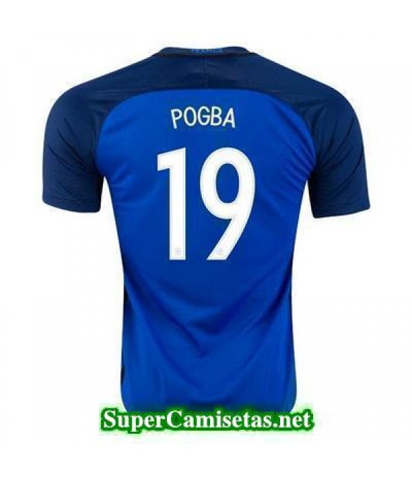 Primera Equipacion Camiseta Francia POGBA Eurocopa 2016
