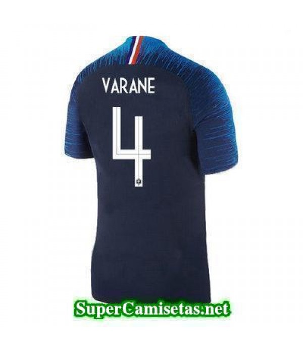 Primera Equipacion Camiseta Francia Varane Copa Mundial 2018