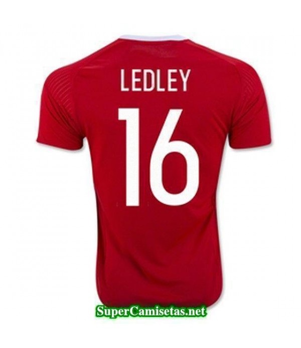 Primera Equipacion Camiseta Gales LEDLEY Eurocopa 2016