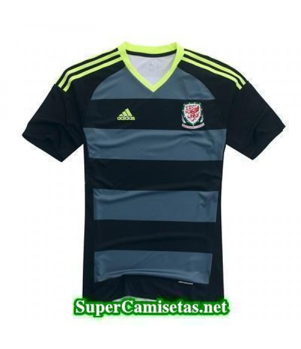 Tailandia Segunda Equipacion Camiseta Gales Eurocopa 2016