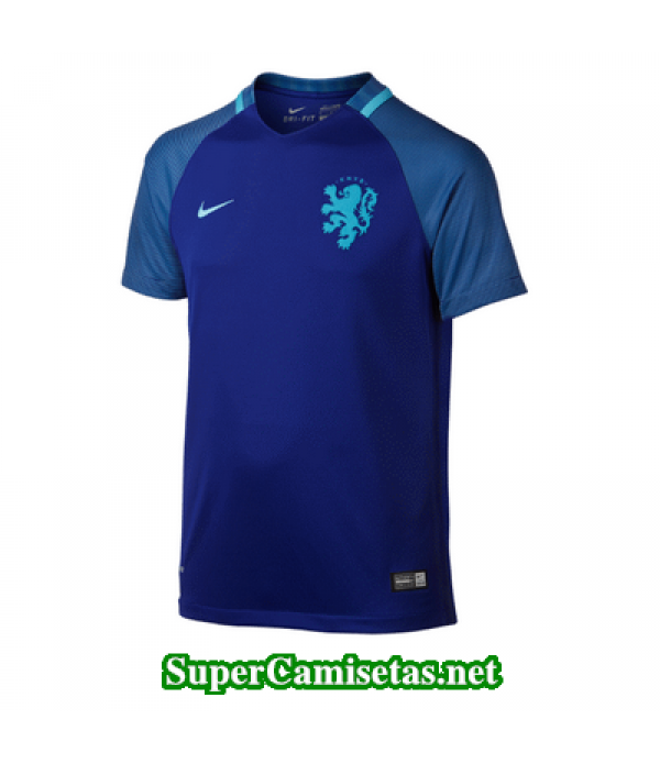 Tailandia Segunda Equipacion Camiseta Holanda Eurocopa 2016