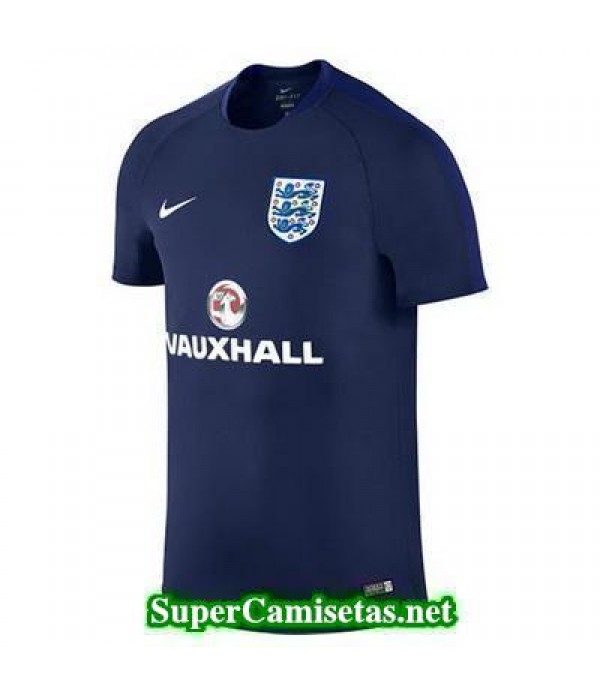 camiseta entrenamiento Inglaterra Azul 2016 2017