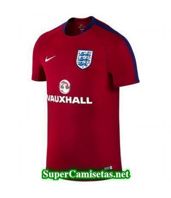 camiseta entrenamiento Inglaterra Rojo 2016 2017