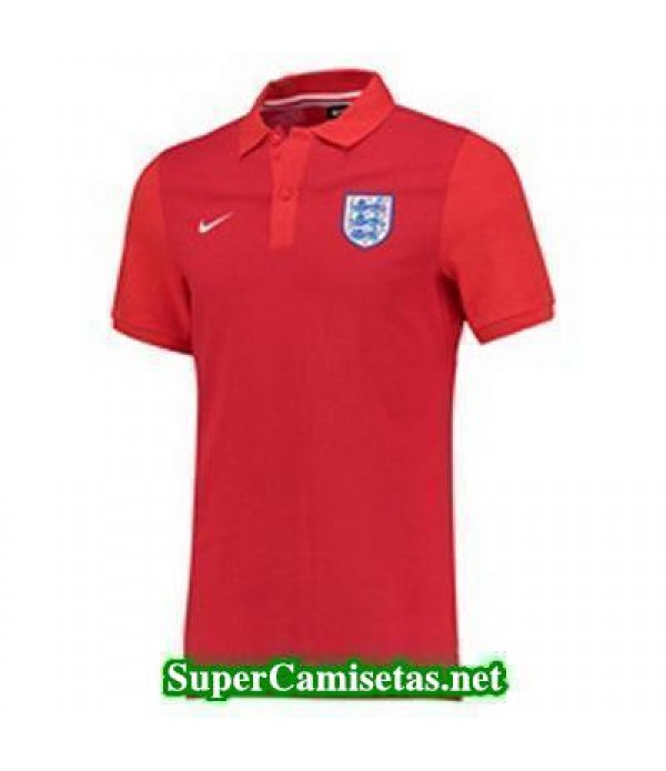 Camiseta polo Inglaterra Rojo Eurocopa 2016