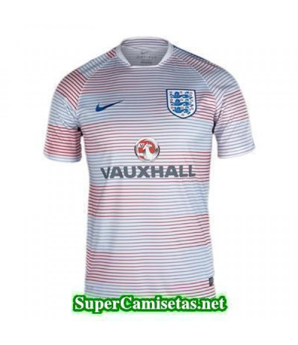 camiseta pre-partido Inglaterra Blanco 2016 2017