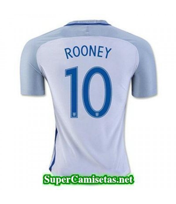 Primera Equipacion Camiseta Inglaterra ROONEY Eurocopa 2016