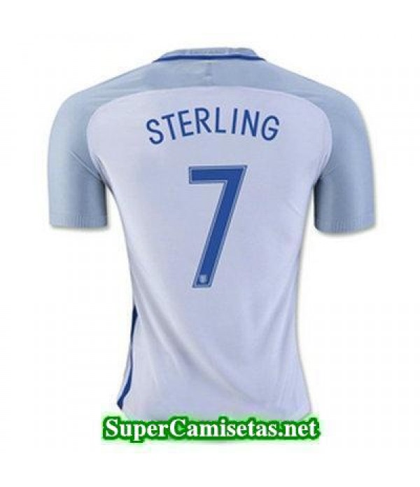 Primera Equipacion Camiseta Inglaterra STERLING Eurocopa 2016