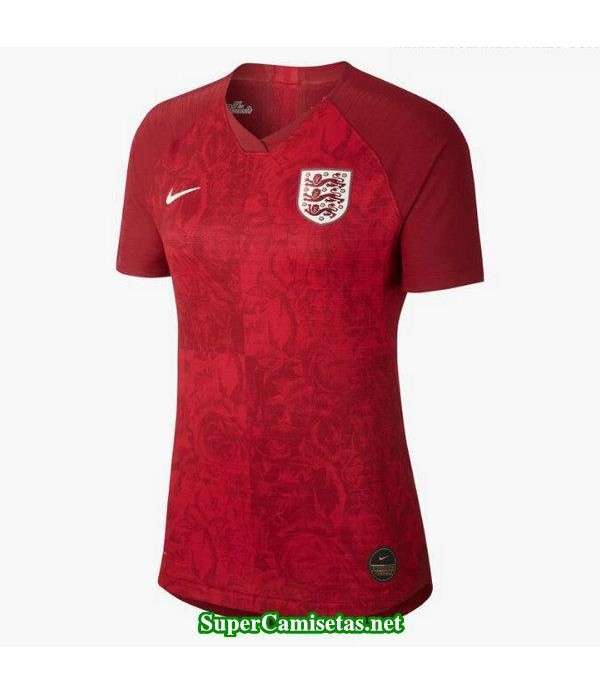 Segunda Equipacion Camiseta Inglaterra Mujer Copa Mundial 2019