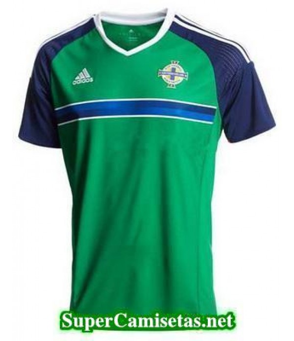 Tailandia Primera Equipacion Camiseta Irlanda del Norte Eurocopa 2016