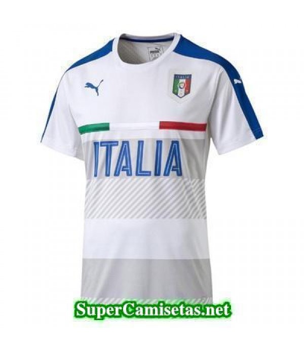 camiseta entrenamiento Italia Blanco 2016 2017