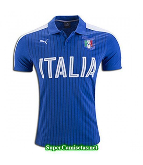 Camiseta polo Italia Azul Eurocopa 2016