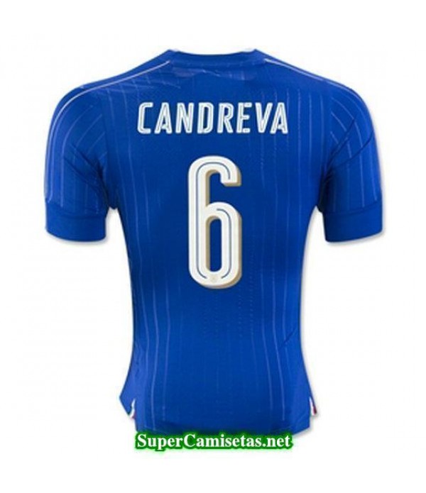 Primera Equipacion Camiseta Italia CANDREVA Eurocopa 2016