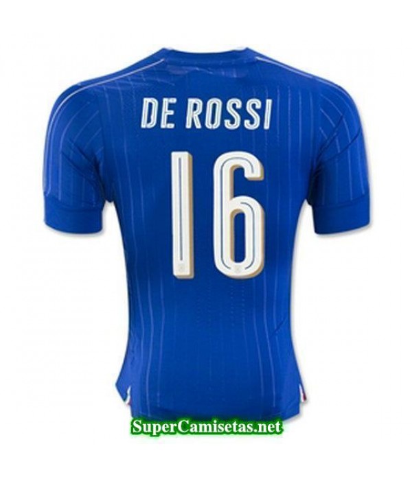 Primera Equipacion Camiseta Italia DE ROSSI Eurocopa 2016